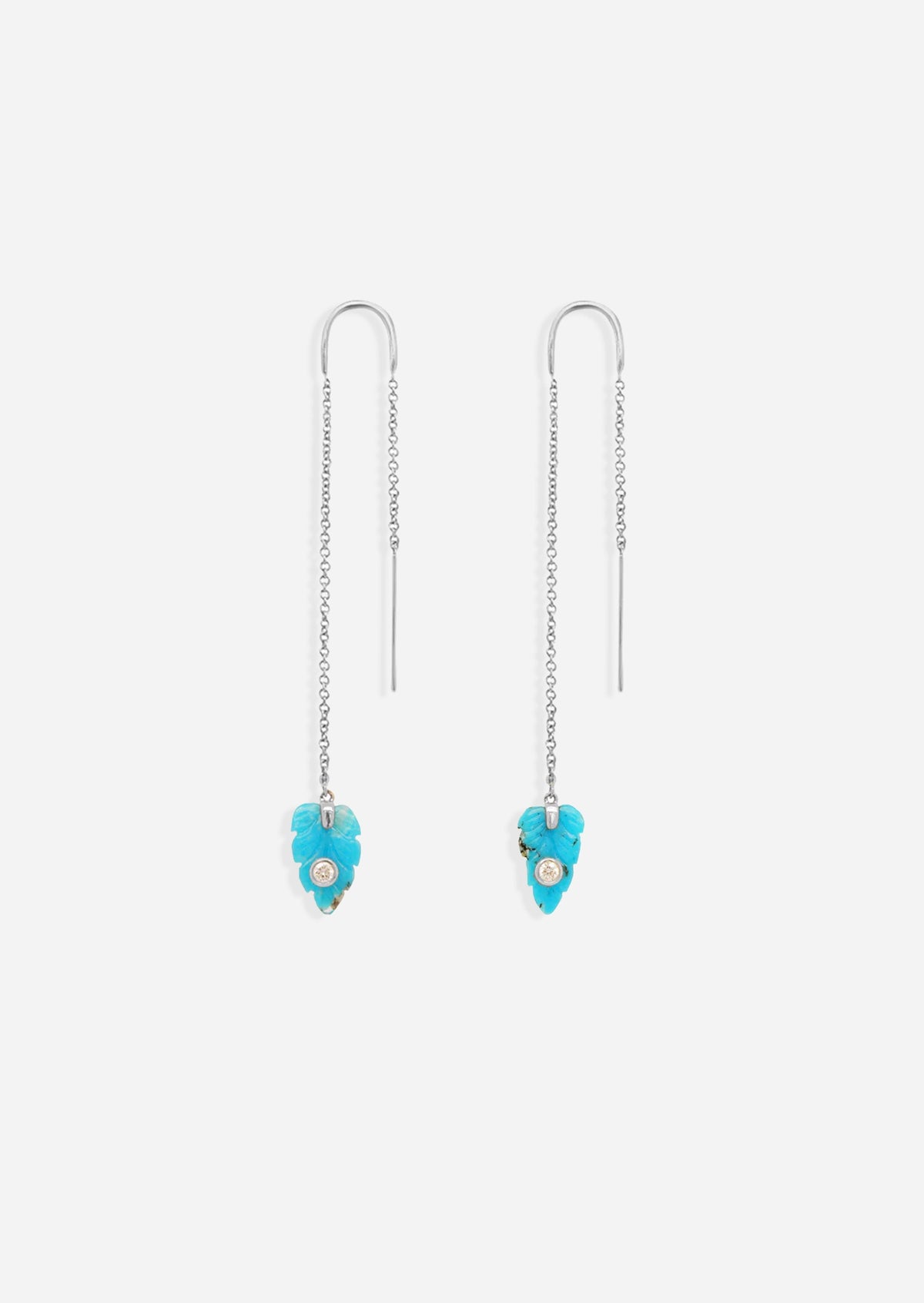 Ma'at Feather Drop Earrings