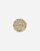 Mini Diamond Disc Earring