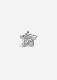 Mini Star Threaded Flat Back Earring | Single