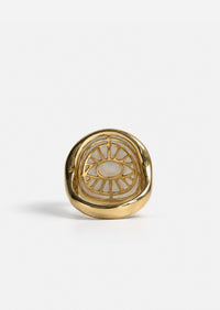 Moonstone Dome Ring