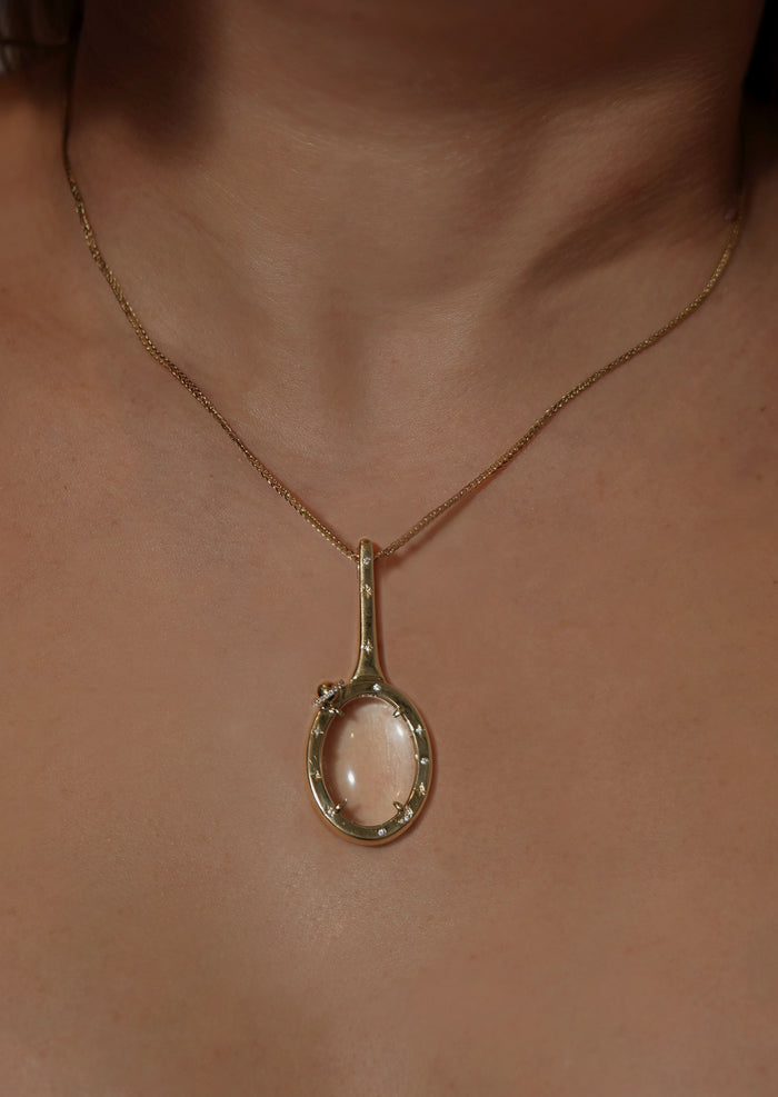 Cosmo Magnifying Glass Pendant