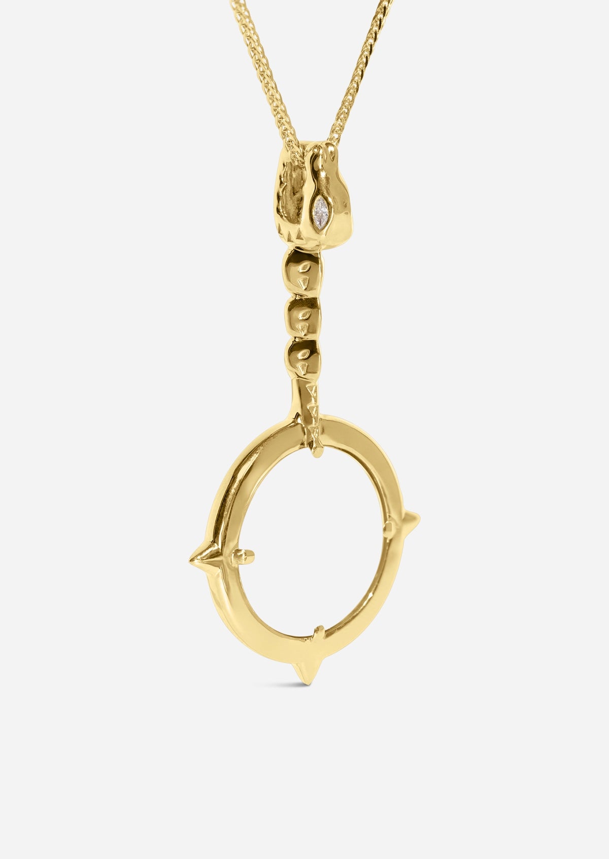 Nile Magnifying Glass Pendant
