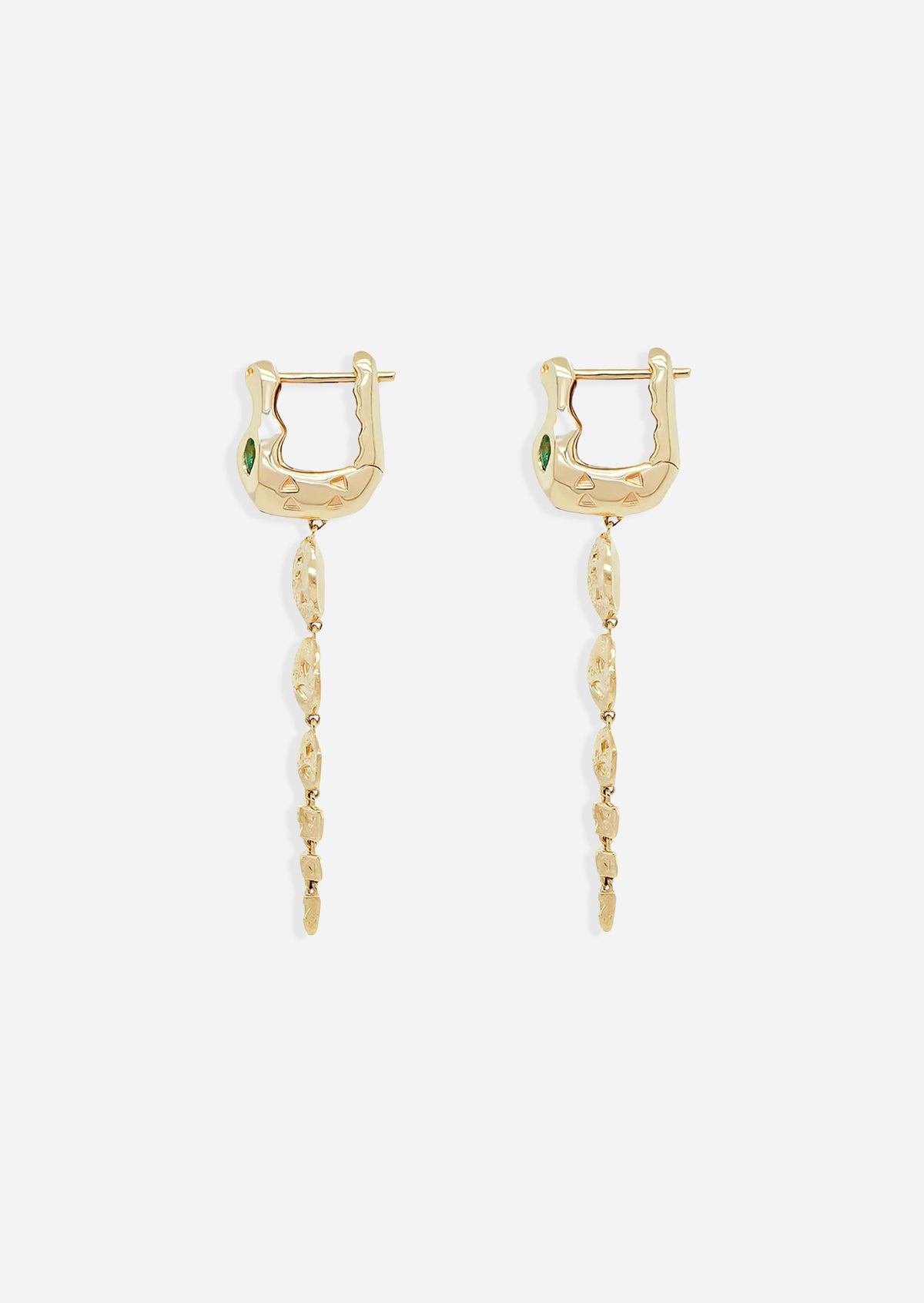 Nile Crocodile Earrings