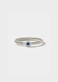 Evil Eye Omega Ring