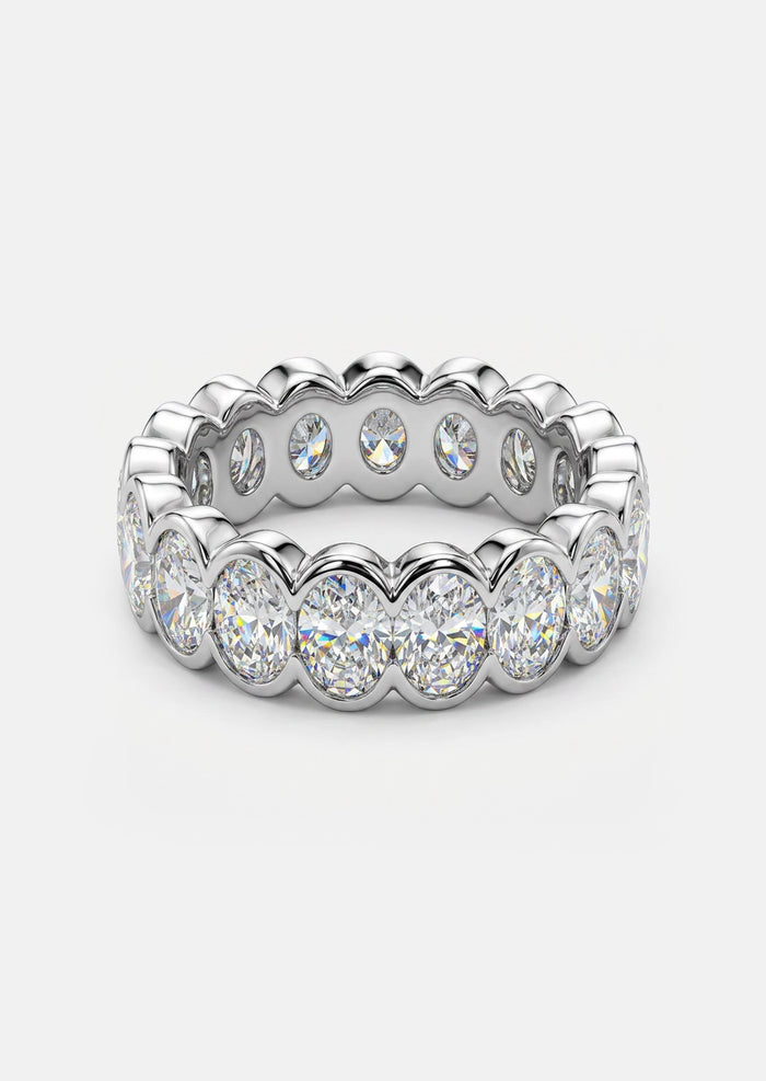 Oval Diamond Eternity Ring