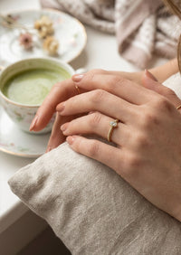 Pear Omega Ring