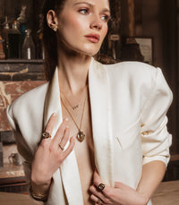 Nile Magnifying Glass Pendant