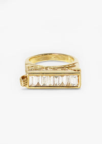 Cypress Poison Ring - Diamond Baguette