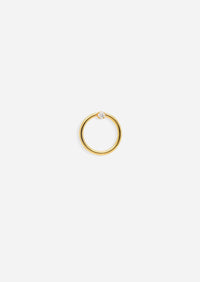 Fixed Diamond Seamless Hoop | Single