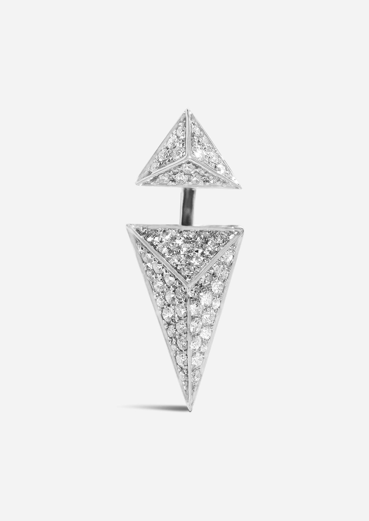 Pyramid Dagger Earring | Single