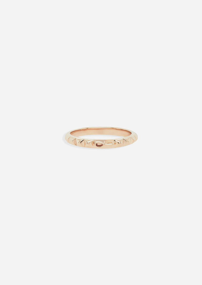 Pyramid Ankh Ring