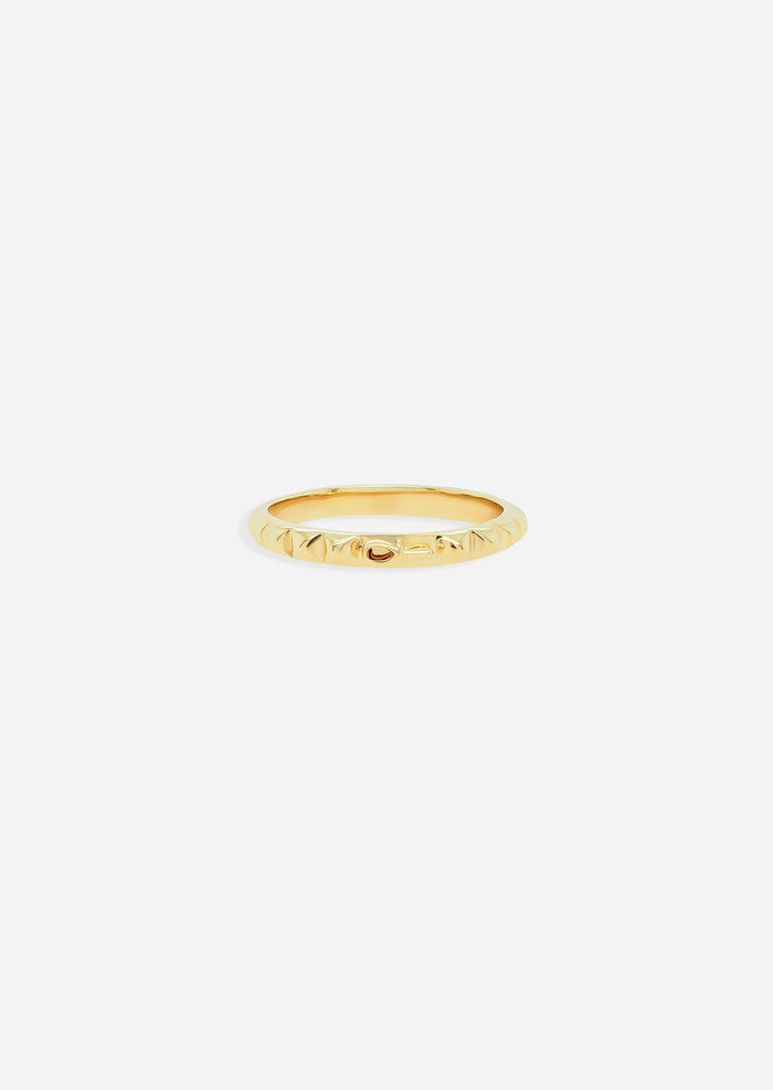 Pyramid Ankh Ring