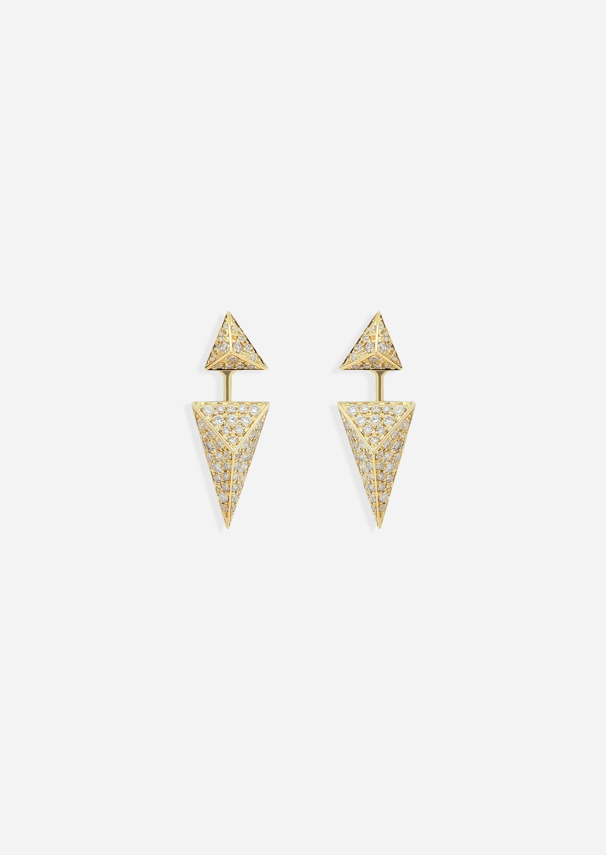 Pyramid Dagger Earring | Single