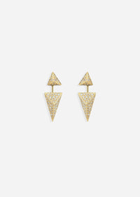 Pyramid Dagger Earring | Single