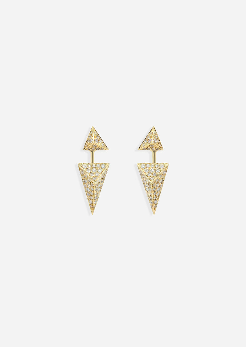 Pyramid Dagger Earring | Single