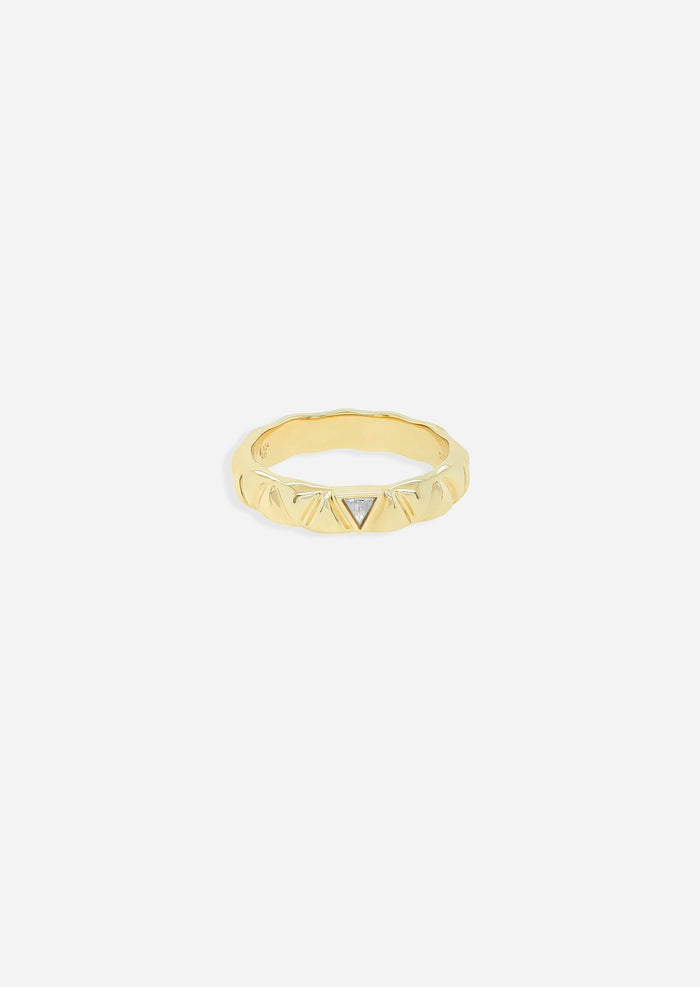 Pyramid Dagger Ring