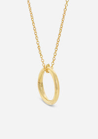 Solid Gold Charm Connector