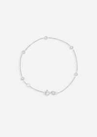 Sacred 5 Diamond Station Bracelet