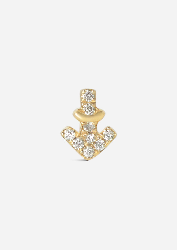 Sagittarius Threaded Flat Back Earring