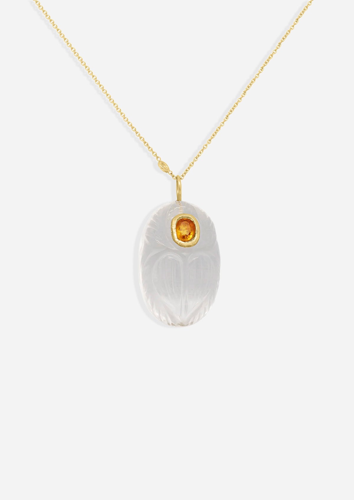 Scarab Sun Charm