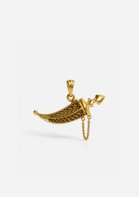 Scimitar Dagger Charm