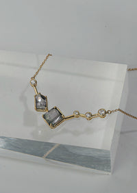 Serotonin Lux Necklace - Watermelon Tourmaline + Spinel