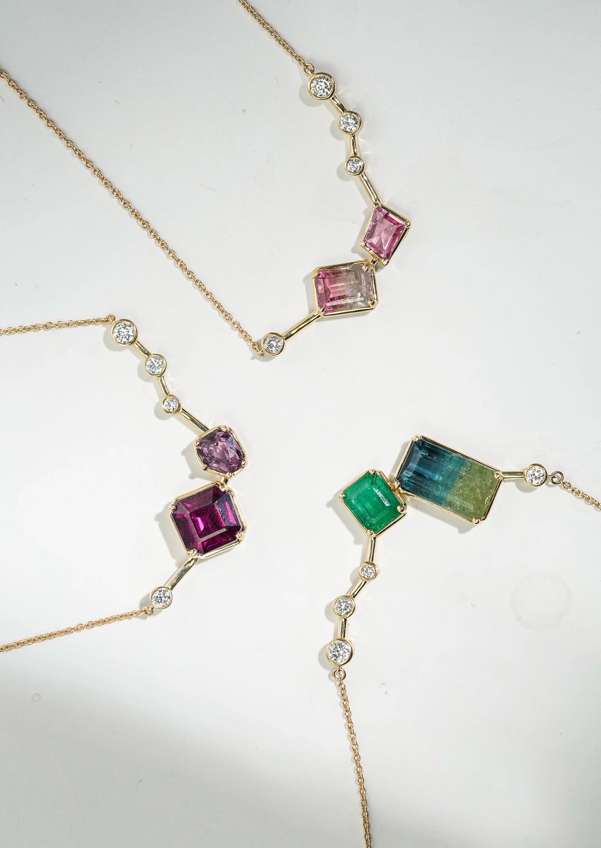 Serotonin Lux Necklace - Watermelon Tourmaline