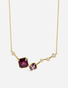 Serotonin Luxe Necklace - Tanzanian Garnet + Spinel