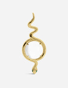 Serpentine Magnifying Glass Pendant
