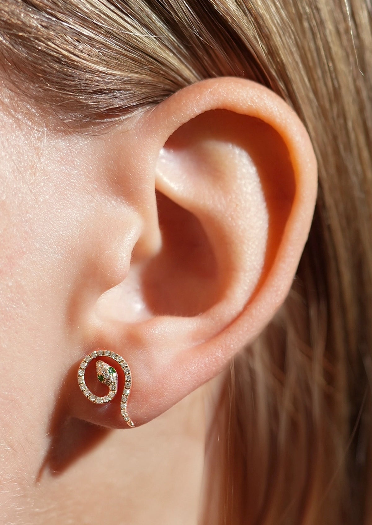 Snake Curio Earrings