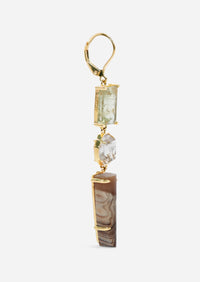 Soft Knock Green Aqua Earrings