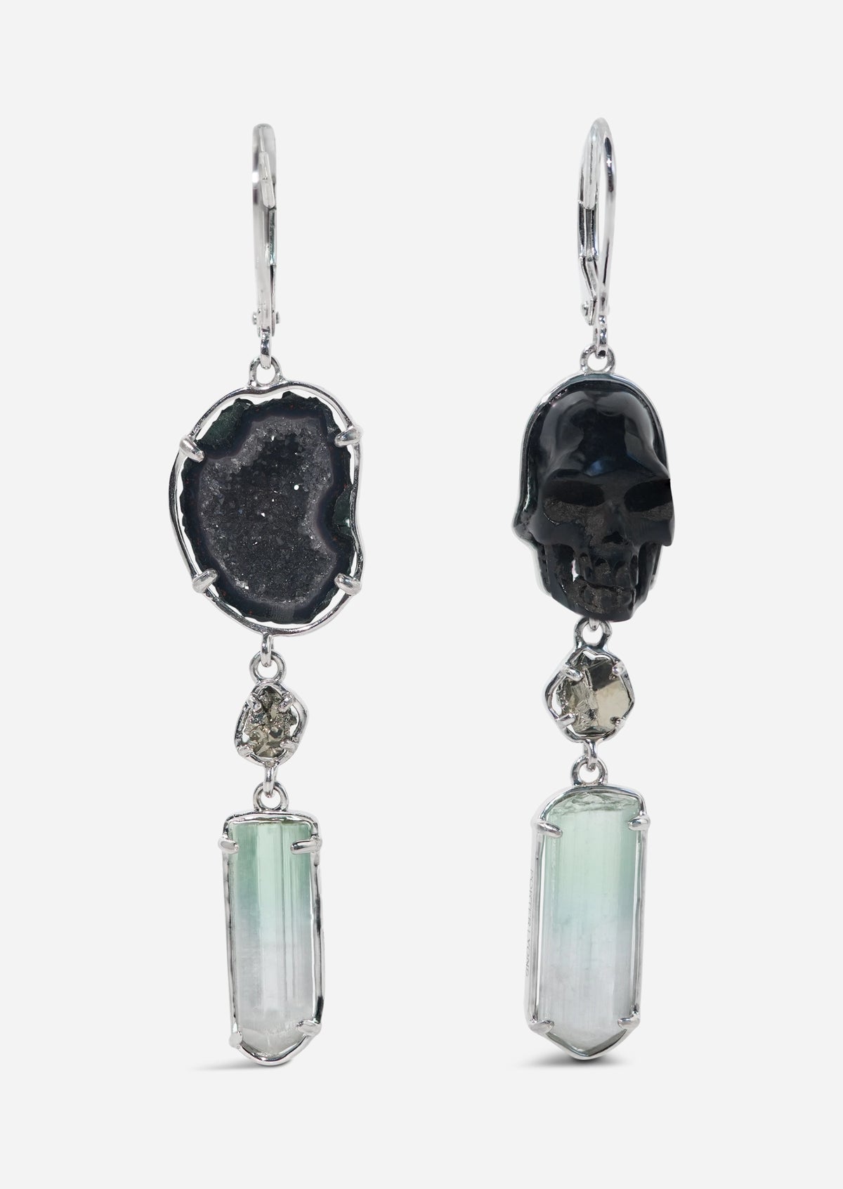 Vanitas Pyrite Earrings