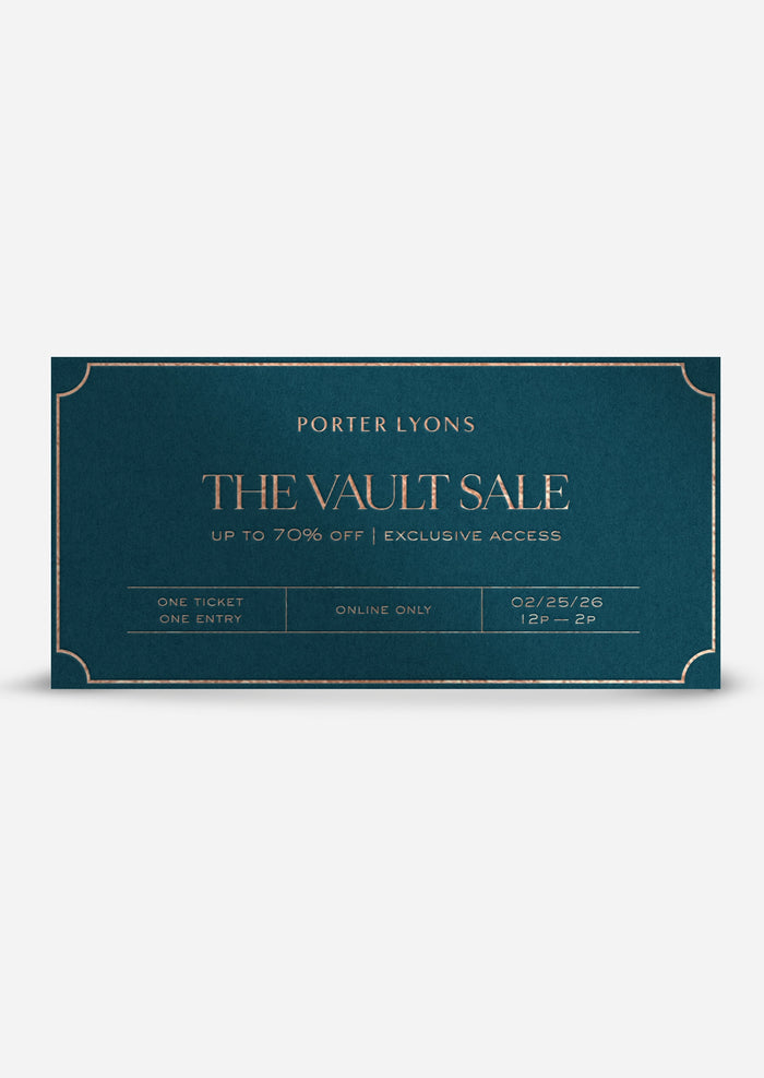 Online Vault Sale Ticket