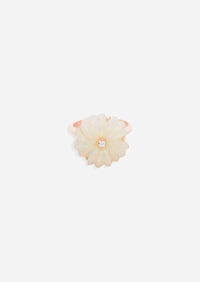 Lotus Flower Ring - Opal