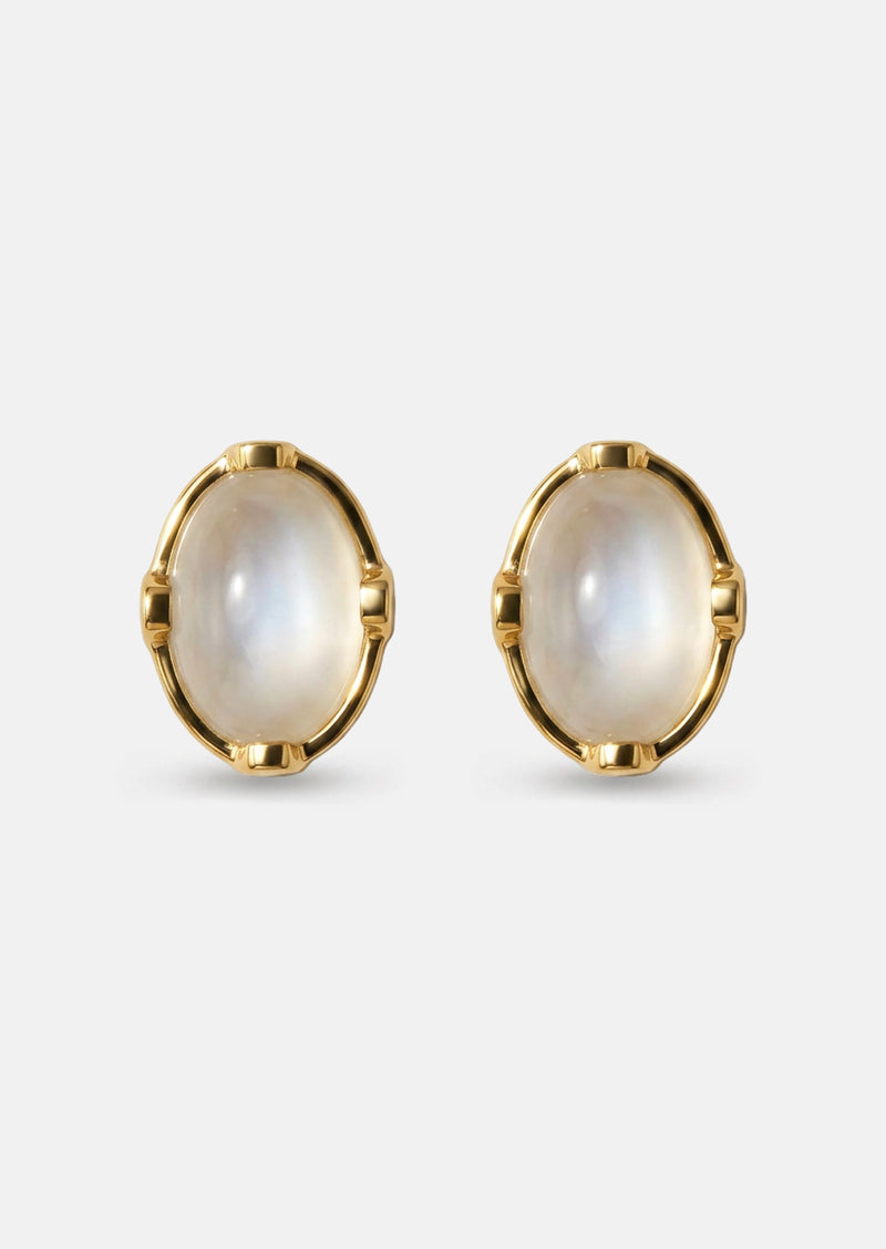 Elixir of Light - Moonstone Earrings