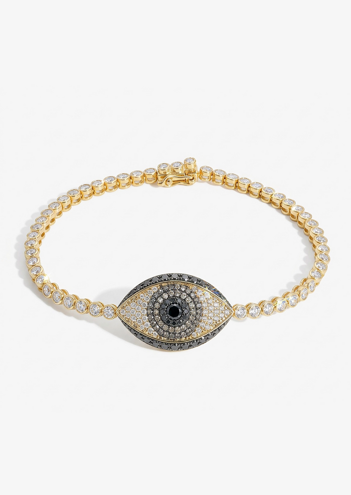 Evil Eye Tennis Bracelet