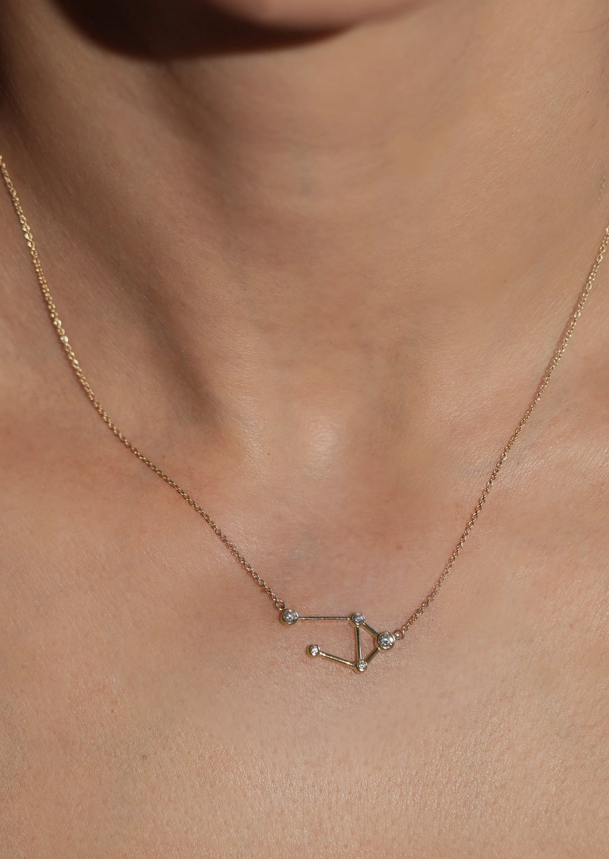 Libra Zodiac Necklace
