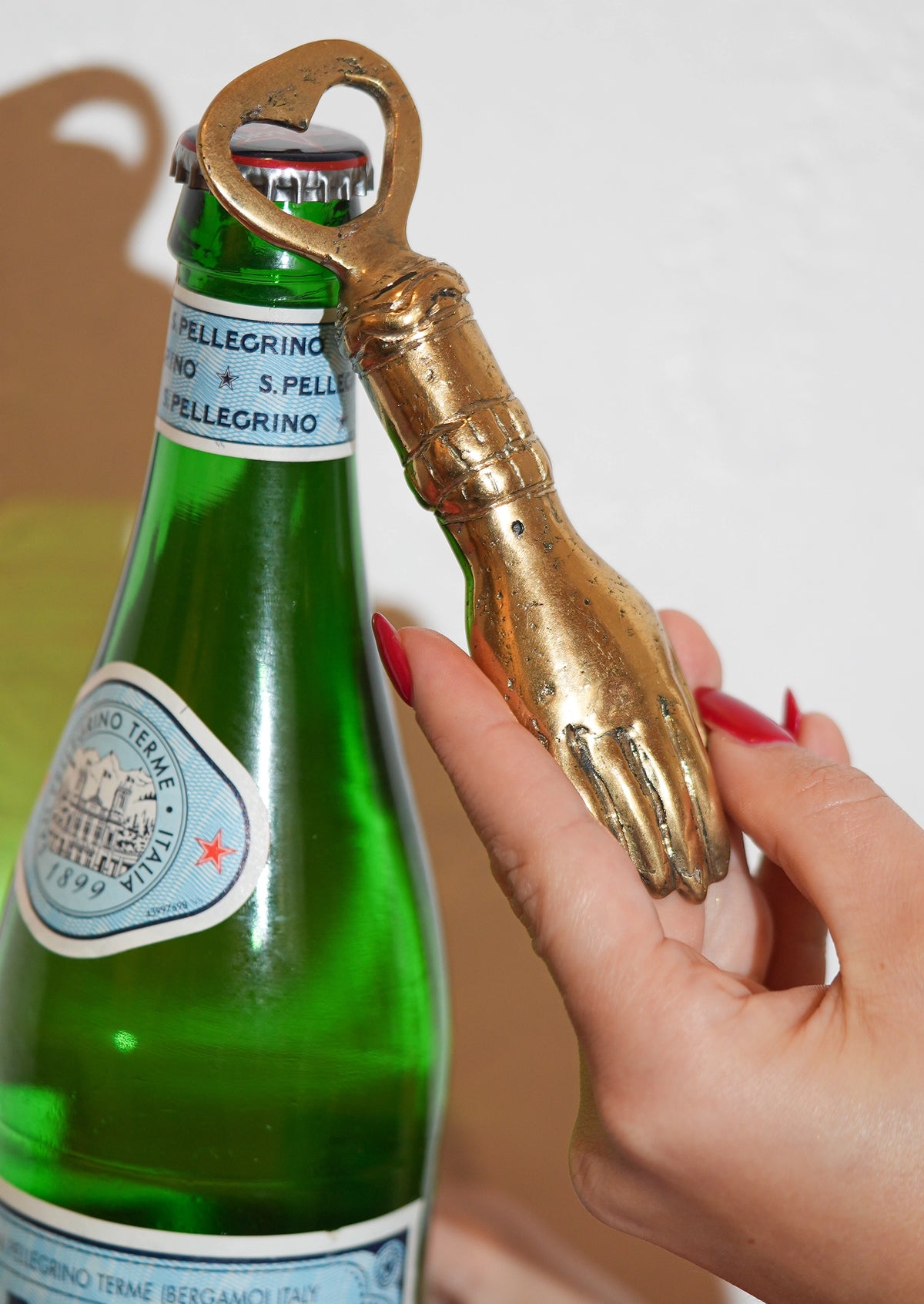Care Brass Bottle Opener