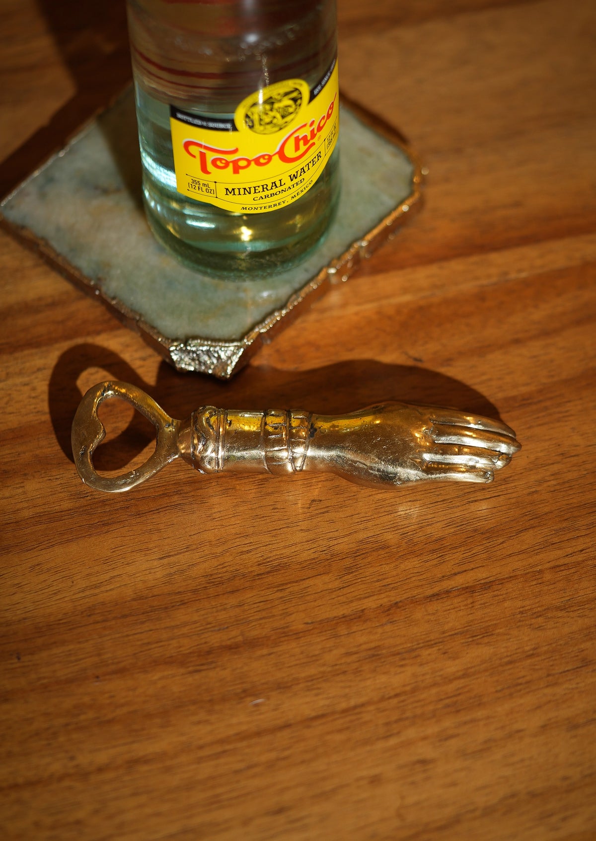 Care Brass Bottle Opener