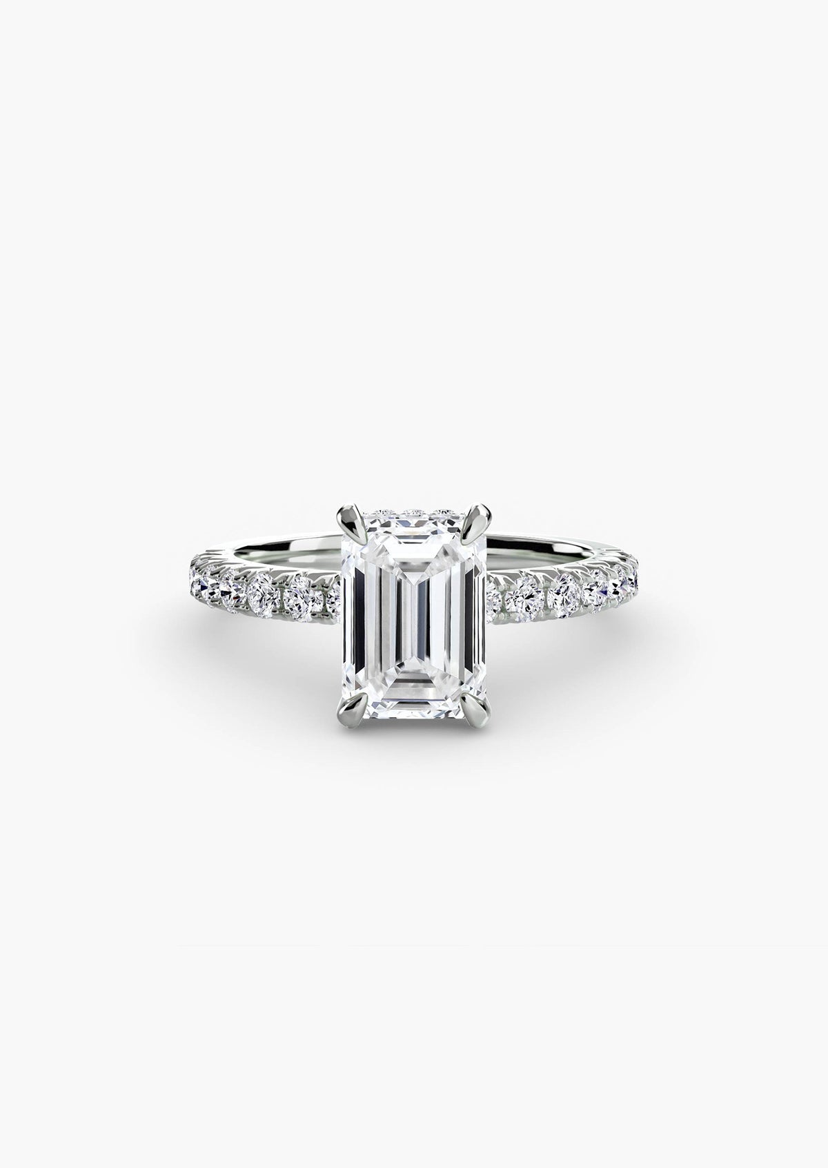 Solitaire with Pavé 6