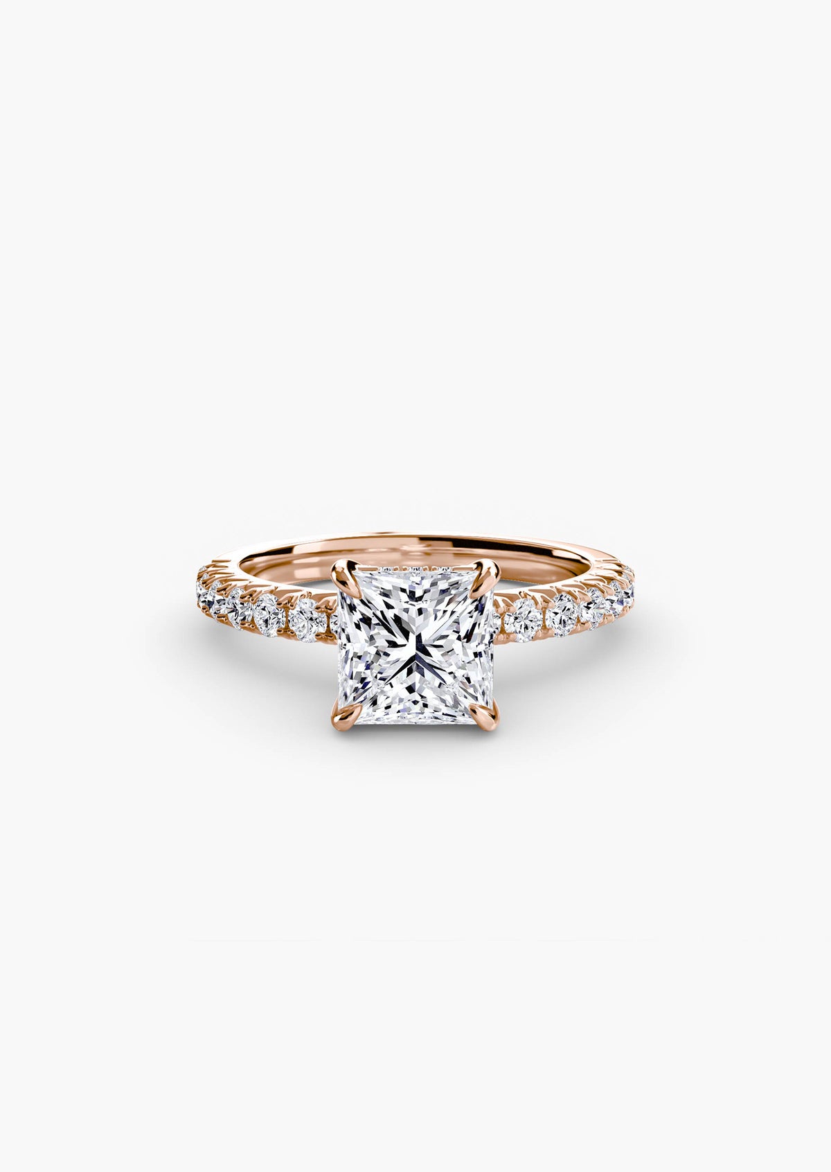 Solitaire with Pavé 6