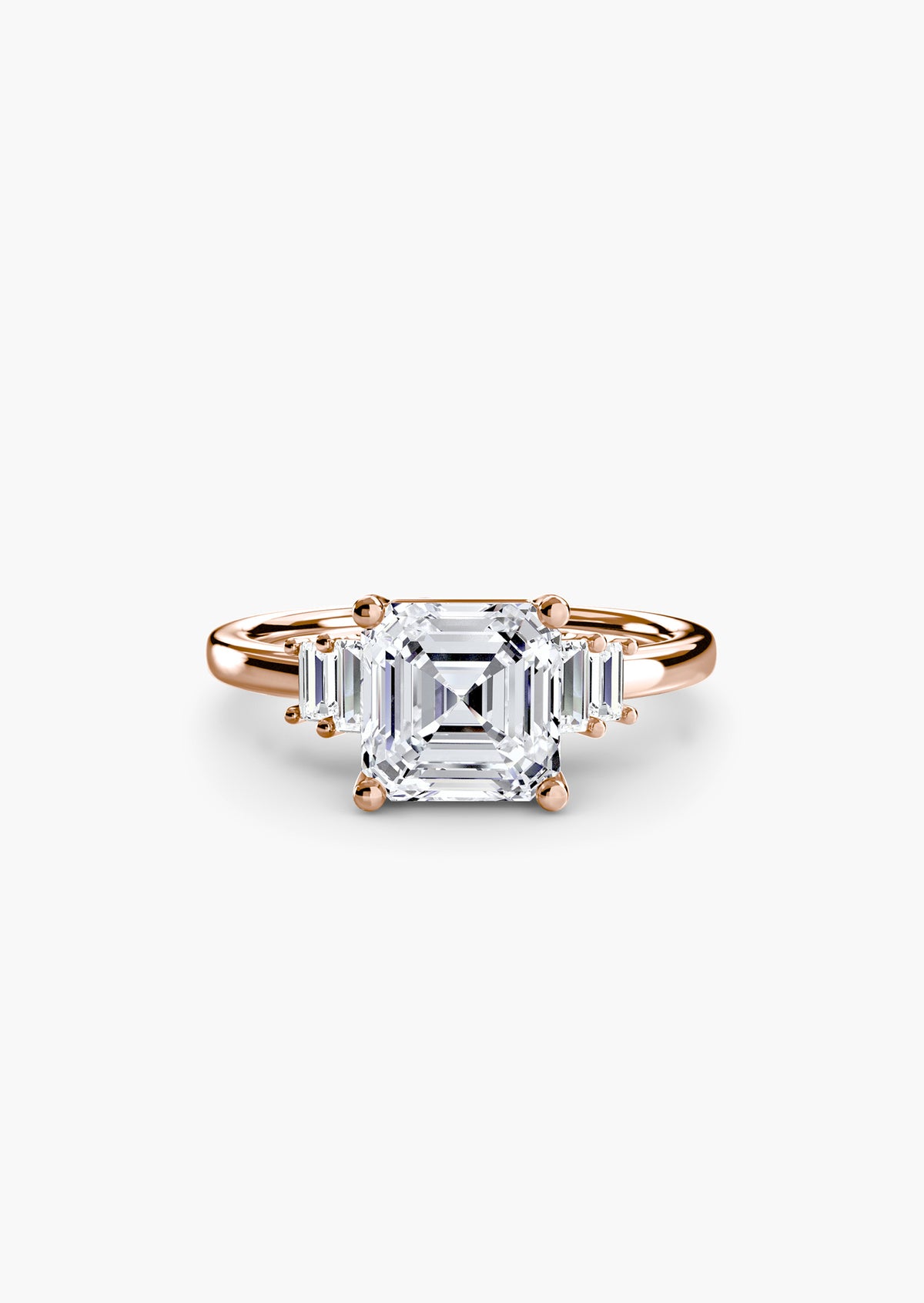 Baguette Accent Solitaire