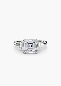 Baguette Accent Solitaire