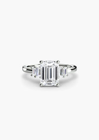 Baguette Accent Solitaire