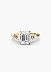 Baguette Accent Solitaire
