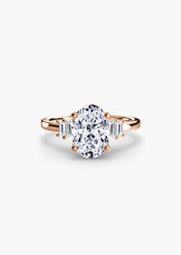 Baguette Accent Solitaire