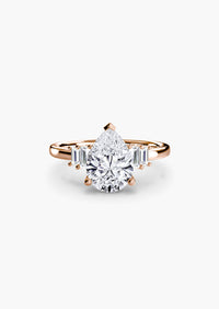 Baguette Accent Solitaire
