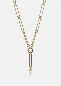 Trombone Lariat Necklace