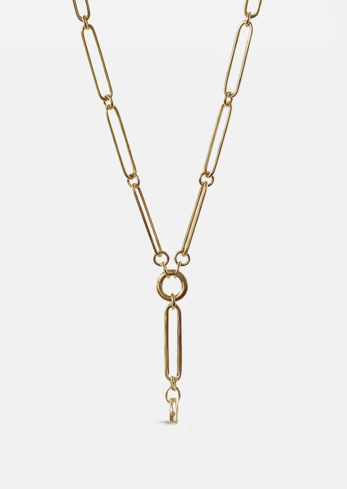 Trombone Lariat Necklace