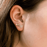 Posey Earring | .80GMS .10CT | Single